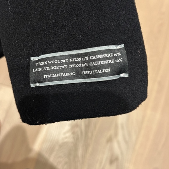 Vintage Le Chateau Virgin Wool/ Cashmere Coat - Picture 5 of 6